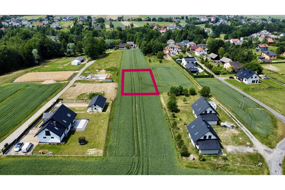 Działka budowlana - Sprzedaż - Witkowice, Polska - 1909 obrys.JPG - 800061127-15