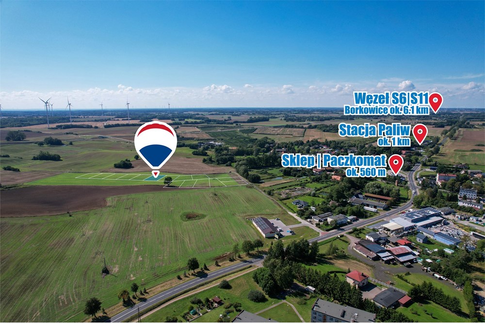 Działka budowlana - Sprzedaż - Będzino, Polska - 4.jpg - 470281002-230