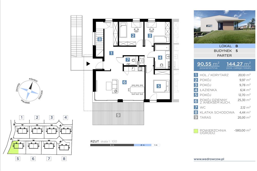 Dom jednorodzinny - Sprzedaż - Bielsko-Biała, Polska - PARTER 5B - 800061076-456