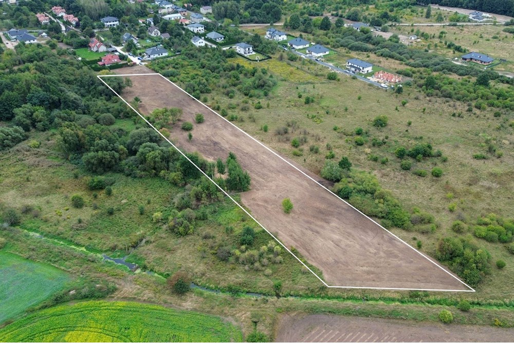 Działka - Sprzedaż - Brwinów, Polska - DJI_0840 kopia obrys_compr.jpg - 810141022-112