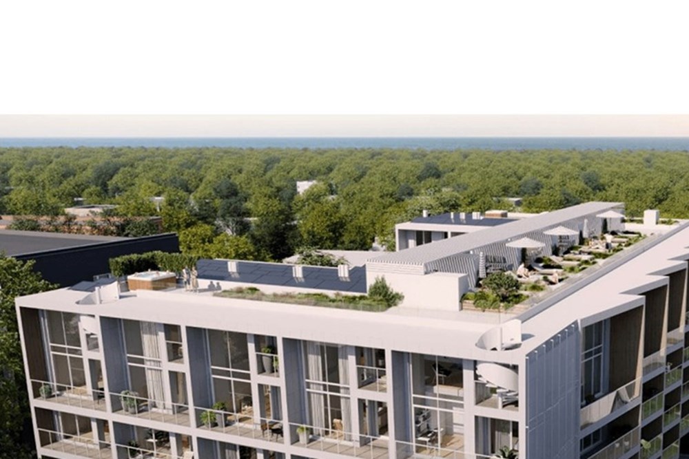 Mieszkanie dwupoziomowe - Sprzedaż - Kołobrzeg, Polska - dach z lasem.JPG - 790221016-25