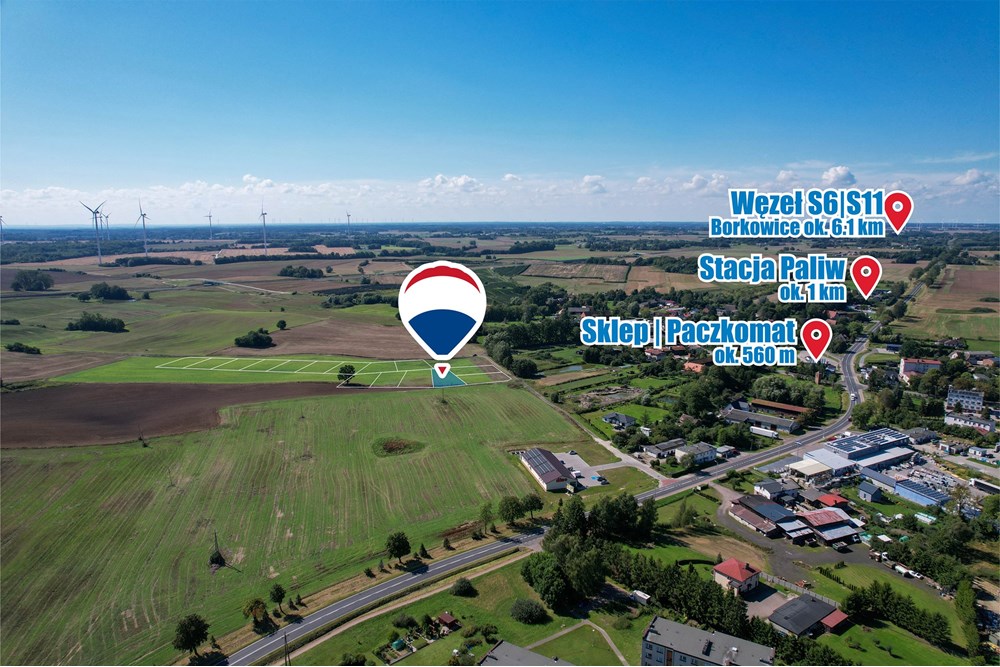 Działka budowlana - Sprzedaż - Będzino, Polska - 4.jpg - 470281002-225