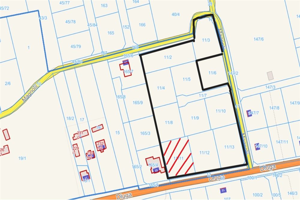 Magnolii - Działka budowlana - Działka budowlana