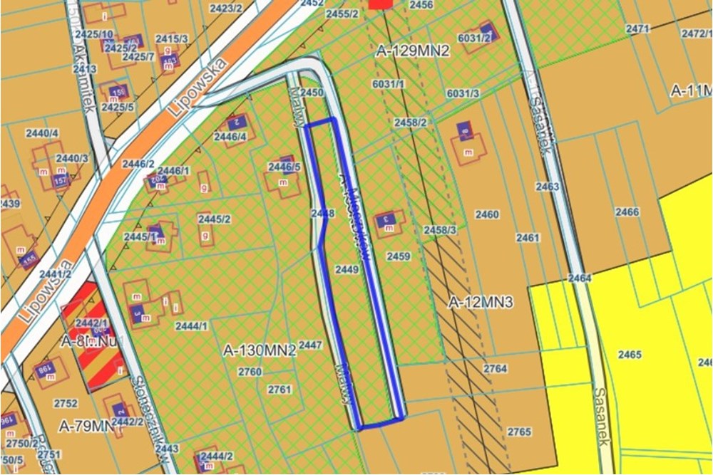 Działka budowlana - Sprzedaż - Lipowa, Polska - malwy plan.jpg - 800061133-9