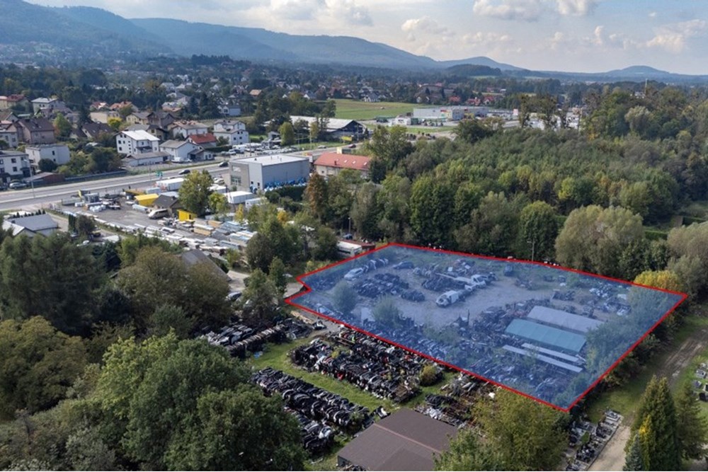 Nieruchomość gruntowa - Sprzedaż - Bielsko-Biała, Polska - sam obrys.jpg - 800061103-187