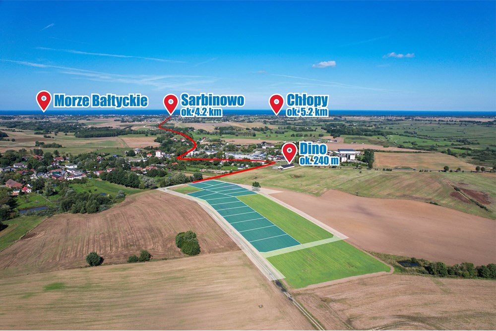 Działka budowlana - Sprzedaż - Będzino, Polska - 1.jpg - 470281002-234