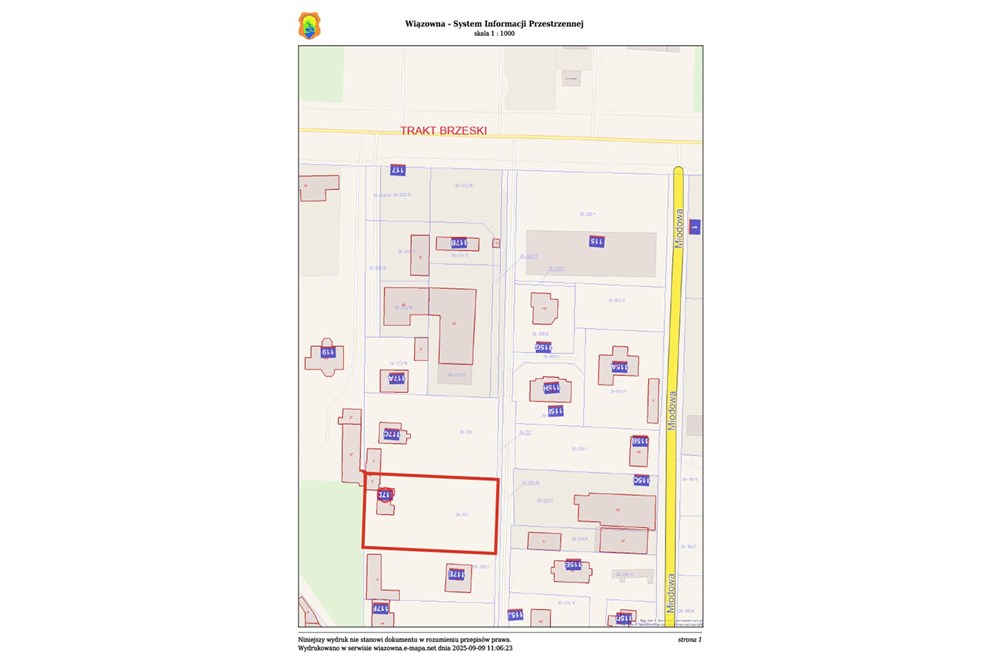Działka budowlana - Sprzedaż - Zakręt, Polska - plan 2.jpg - 810051016-191