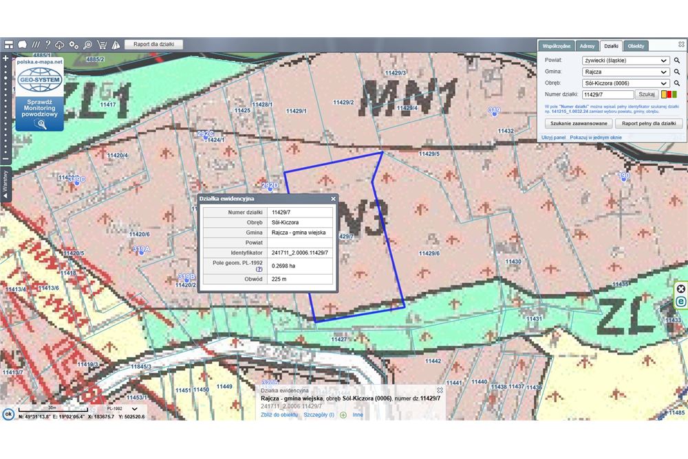 Działka budowlana - Sprzedaż - Sól-Kiczora, Polska - 66 - 800061103-143