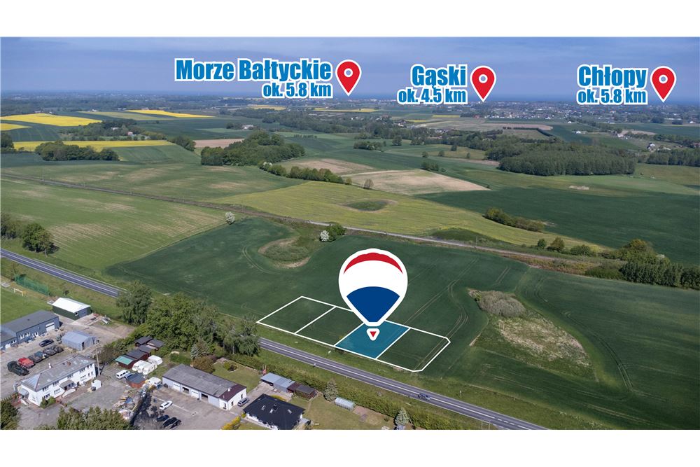 Działka budowlana - Sprzedaż - Będzino, Polska - 6 - 470281002-195