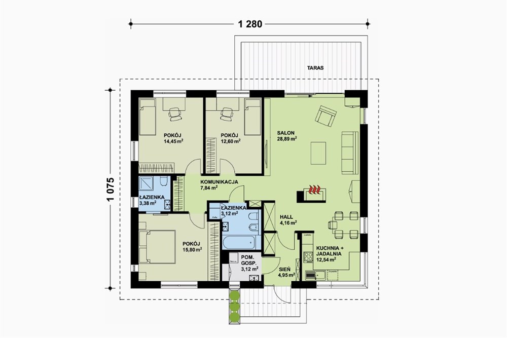 Dom wolnostojący - Sprzedaż - Siemyśl, Polska - dom.siemysl.wizualizacja3 kopia.jpg - 790221004-124