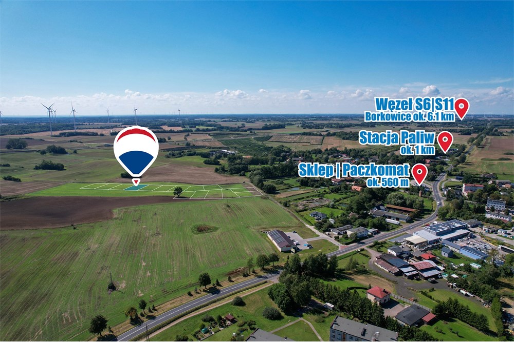 Działka budowlana - Sprzedaż - Będzino, Polska - 4.jpg - 470281002-232