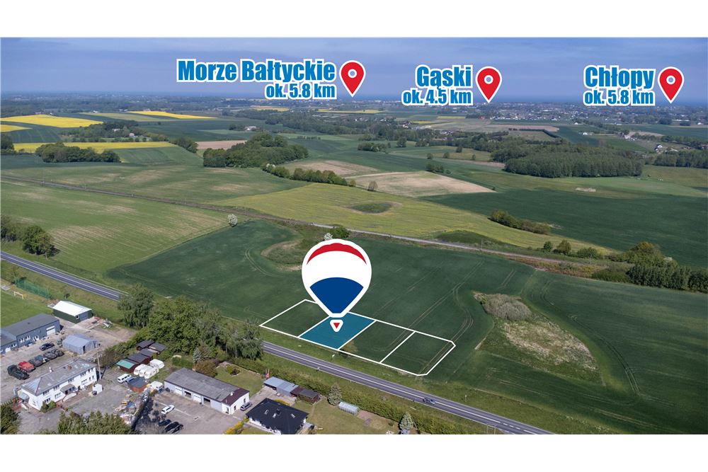 Działka budowlana - Sprzedaż - Będzino, Polska - 6 - 470281002-196