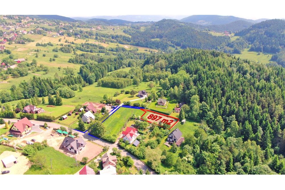 Działka budowlana - Sprzedaż - Zawoja, Polska - 3 - 800041001-884