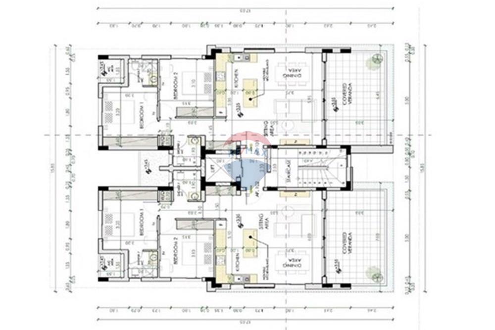 Prédio Habitacional - Penthouse - Limassol City Center, Limassol - CY - FLOOR PLAN APT.JPG - 480031147-81
