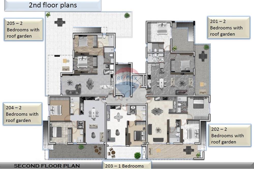 Residential - Penthouse - Aradippou, Larnaca - CY - SECOND FLOOR PLAN.jpg - 480091034-28