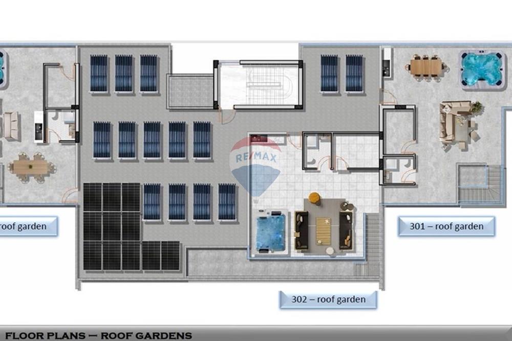 Residential - Penthouse - Aradippou, Larnaca - CY - ROOF GARDEN FLOOR PLAN.jpg - 480091034-31