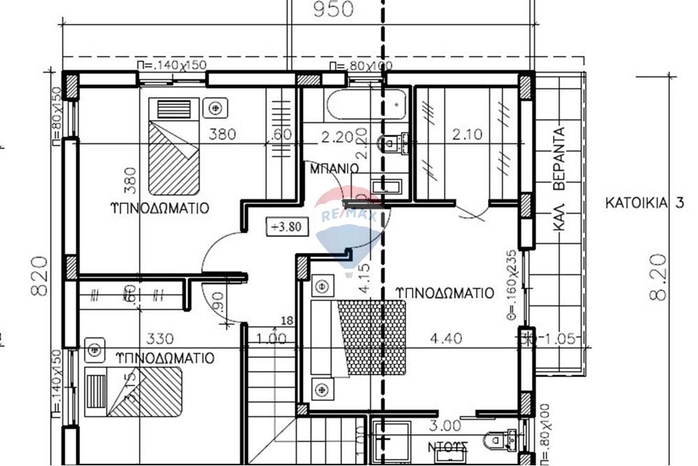 Residential - Semi-Detached House - Kiti, Larnaca - CY - HOUSE 3 FIRST FLOOR.jpg - 480091034-40