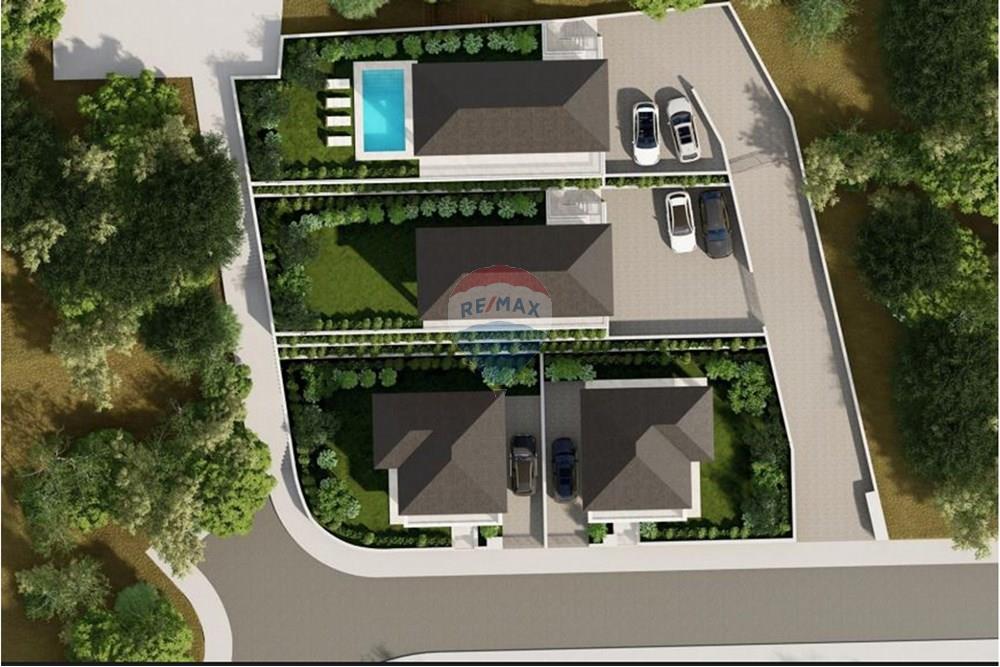 Prédio Habitacional - Casa - Akrounta, Limassol - CY - Akrounta Houses Helicopter View.JPG - 480031110-242