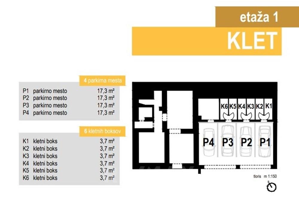 Wohnung - Wohnung - Maribor, Podravje - SI - Klet, garaže.jpg - 490321062-280