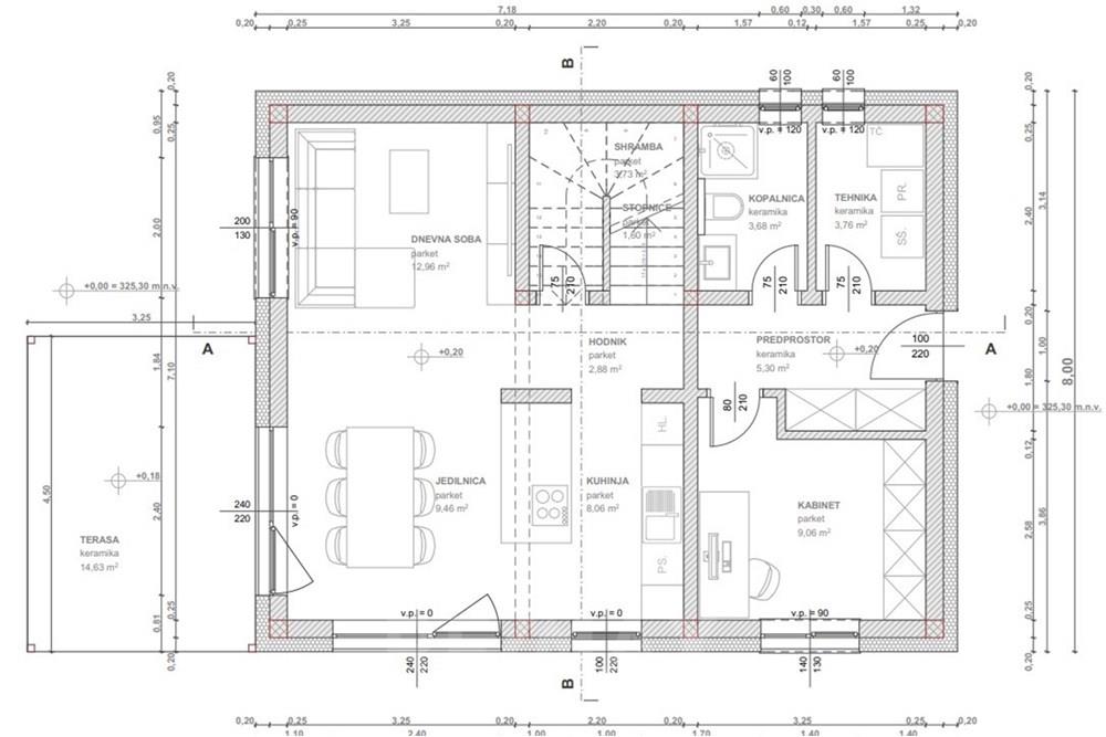 Wohnung - Hütte - Rače - Fram, Podravje - SI - TLORIS 1.jpg - 490321069-141