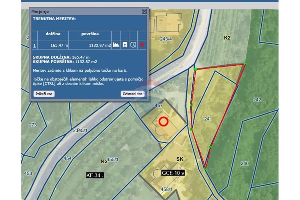 Residential - Plot of Land for Hospitality Development - Brda, North Primorska region - SI - stavbna parcela PISO.jpg - 490371006-124