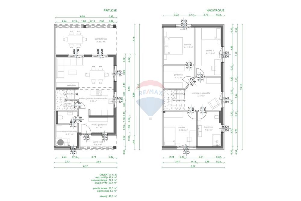 Wohnung - Hütte - Ruše, Podravje - SI - tloris_objekt A_C_E copy_page-0001.jpg - 490321069-133