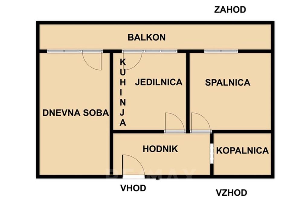 住宅 - 公寓/单元房 - Maribor, Podravje - SI - TLORIS.jpg - 490321064-89