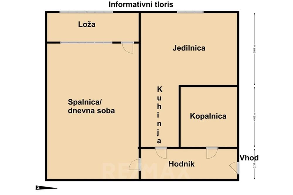 Wohnung - Wohnung - Maribor, Podravje - SI - tloris_Vrazova ulica 48.jpg - 490321064-85