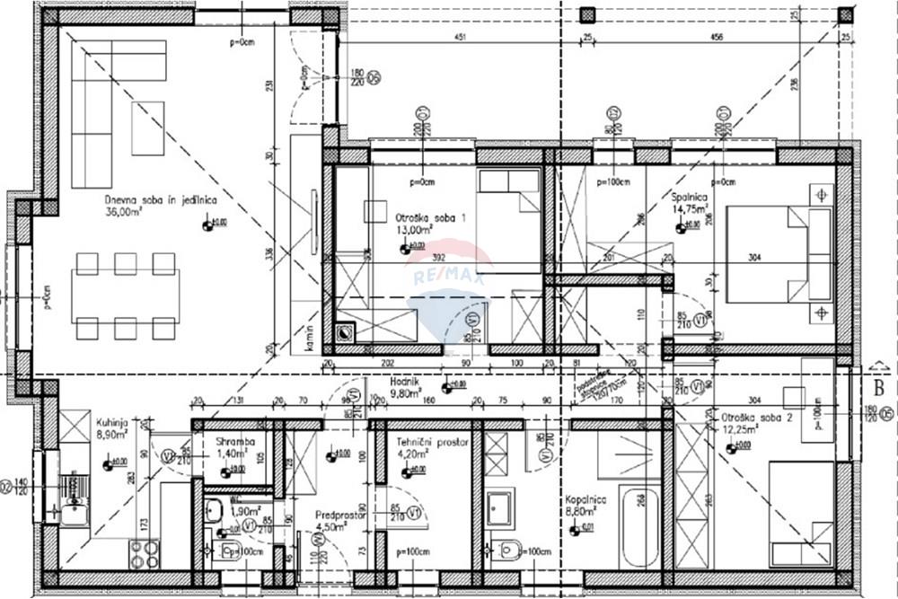 Wohnung - Hütte - Šentilj, Podravje - SI - Tloris - Kresnicca.jpg - 490321069-130