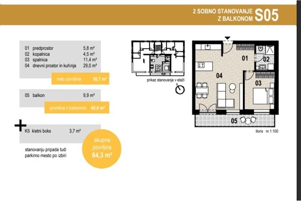 Wohnung - Wohnung - Maribor, Podravje - SI - S05.jpg - 490321062-280