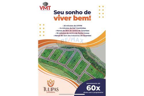 Venda-Terreno-Loteamento Tulipas , 00  - Qd 3 Lote 12 e 13 / Quadra 4 Lote 16, 17 e 18  - Centro , Carambeí , Paraná , 84145-000-560381007-51