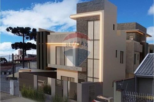 Venda-Sobrado-Rua Luiza Gasola Santi , 57  - novo shopping Flow  - Uberaba , Curitiba , Paraná , 81560-630-560391055-50