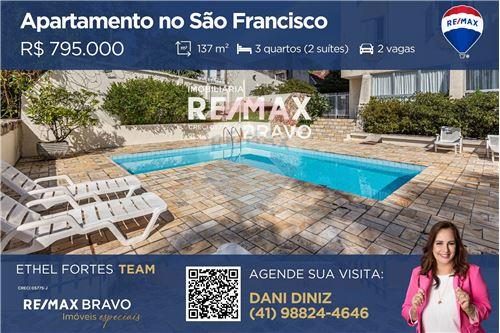 Venda-Apartamento-Duque de Caxias , 807  - São Francisco , Curitiba , Paraná , 80530-040-560371015-27