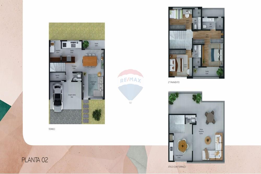 Sobrado - Venda - Curitiba , Paraná - Sobrado-160-planta-2.jpg - 560501013-2