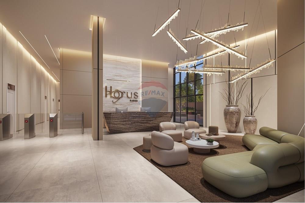 Office - For Sale - Curitiba , Paraná - 02 JHF Hórus Business - hall de entrada.jpg - 560411070-1