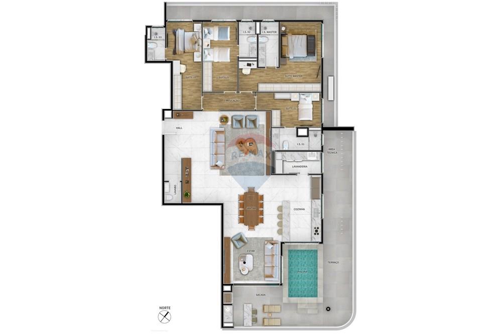 Apartamento - Venda - Guaratuba , Paraná - 4.7 AP. TIPO 03B_R0-03.jpg - 560321178-3