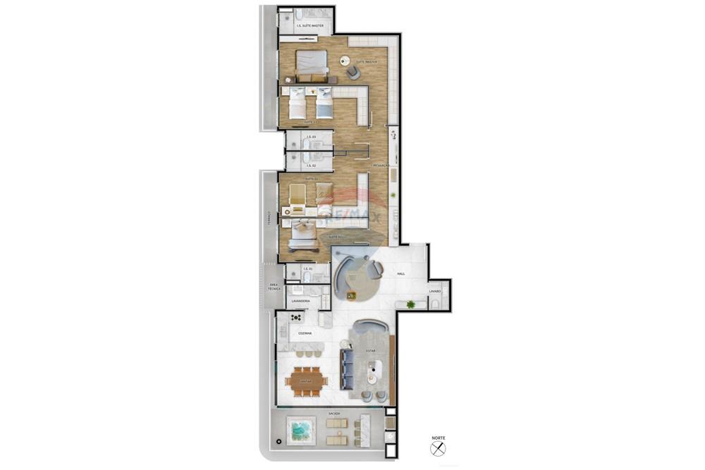 Apartamento - Venda - Guaratuba , Paraná - 4.6 AP. TIPO 01B_R0-03.jpg - 560321178-3