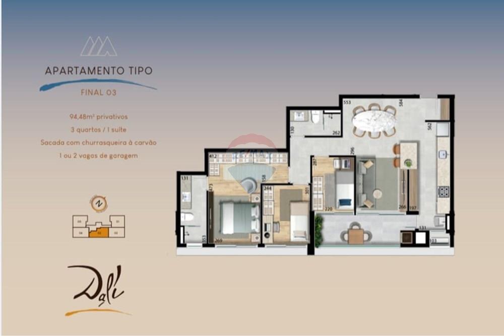 Apartamento - Venda - Curitiba , Paraná - dali 5.jpeg - 560461017-27