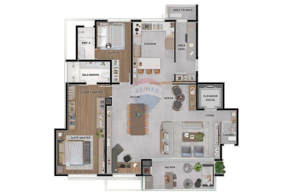 Apartamento - Venda - Curitiba , Paraná - PLANTA TIPO 01.jpg - 560321178-1