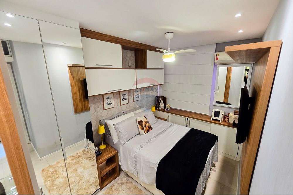 Apartamento - Venda - Rio de Janeiro , Rio de Janeiro - quarto casal vista de cima da porta p cama.jpg - 570461046-10