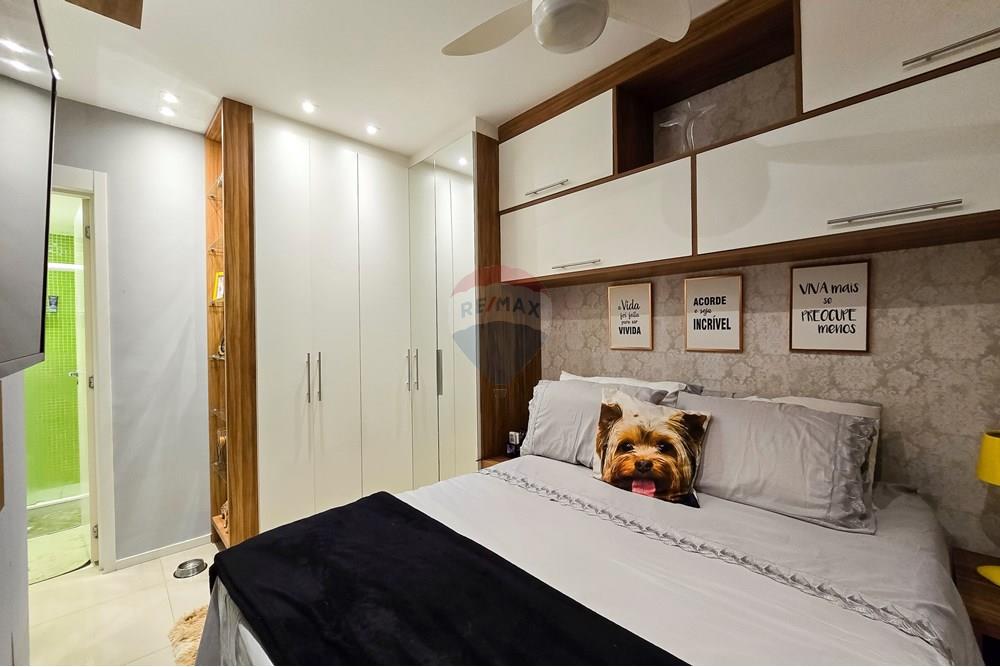 Apartamento - Venda - Rio de Janeiro , Rio de Janeiro - quarto casal de frente para armário.jpg - 570461046-10