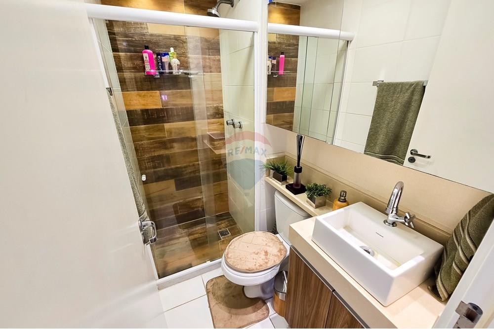 Apartamento - Venda - Rio de Janeiro , Rio de Janeiro - banheiro visto de cima Carioca.jpg - 570461046-10