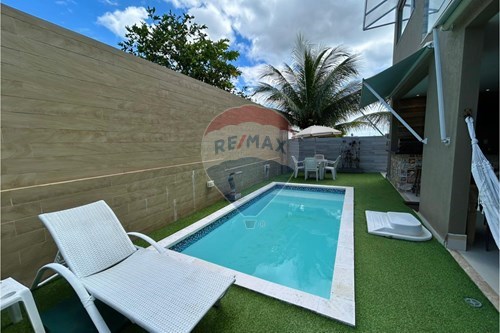 Venda-Casa de Condomínio-Rua Guarajuba , S/N  - Condomínio Alphaville Litoral Norte 2  - Abrantes , Camaçari , Bahia , 42822044-580421011-6