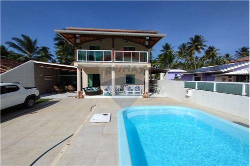 Venda-Casa de Condomínio-Condominio Enseada do Arauá , 10  - Em frente à praça e de esquina com casa do Pessoal  - Vera Cruz , Bahia , 44470-000-580401002-206