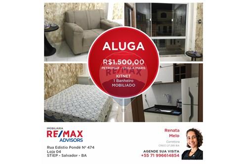 Alugar-Kitnet-Rua Orlando Imbassahy , 203  - Próximo ao CEPE  - Stella Maris , Salvador , Bahia , 41600200-580761015-15