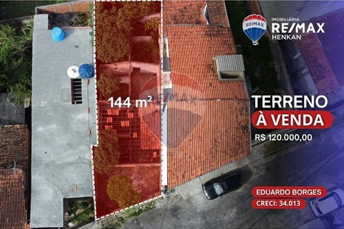 Venda-Terreno-Santa Terezinha , Alagoinhas , Bahia , 48012-014-580701044-9