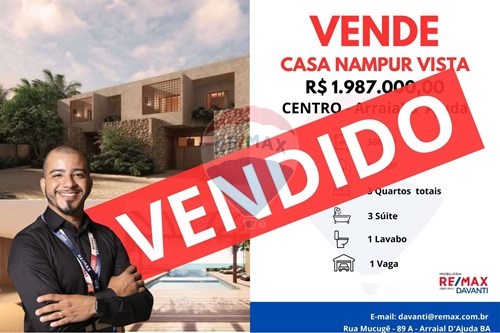 Venda-Casa de Vila-BA-986 , 320  - Arraial D'Ajuda , Porto Seguro , Bahia , 45816000-580581034-62