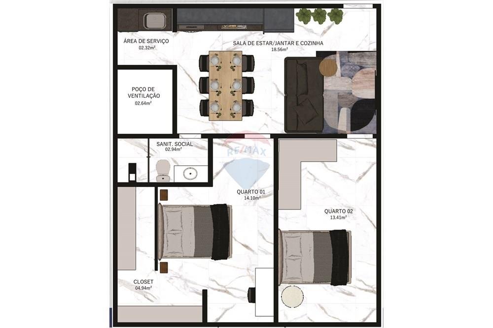 Apartamento - Venda - Santo Antônio de Jesus , Bahia - BOOK - RESIDENCIAL LISBOA-90.jpg - 580341025-126