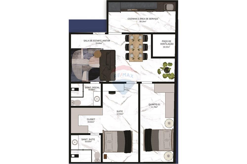 Apartamento - Venda - Santo Antônio de Jesus , Bahia - BOOK - RESIDENCIAL LISBOA-93.jpg - 580341025-126