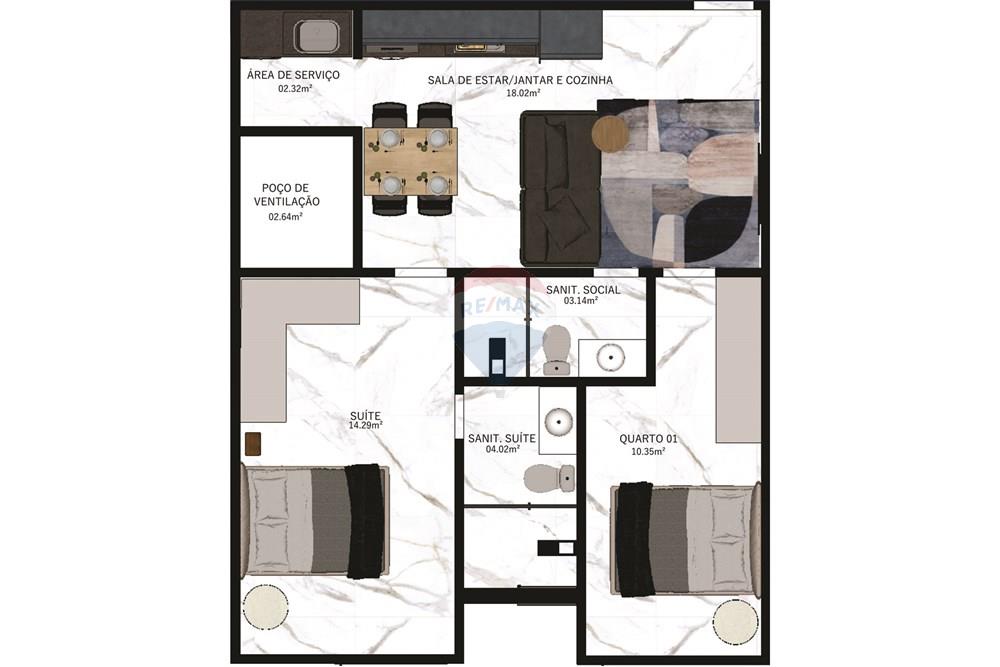 Apartamento - Venda - Santo Antônio de Jesus , Bahia - BOOK - RESIDENCIAL LISBOA-88.jpg - 580341025-126